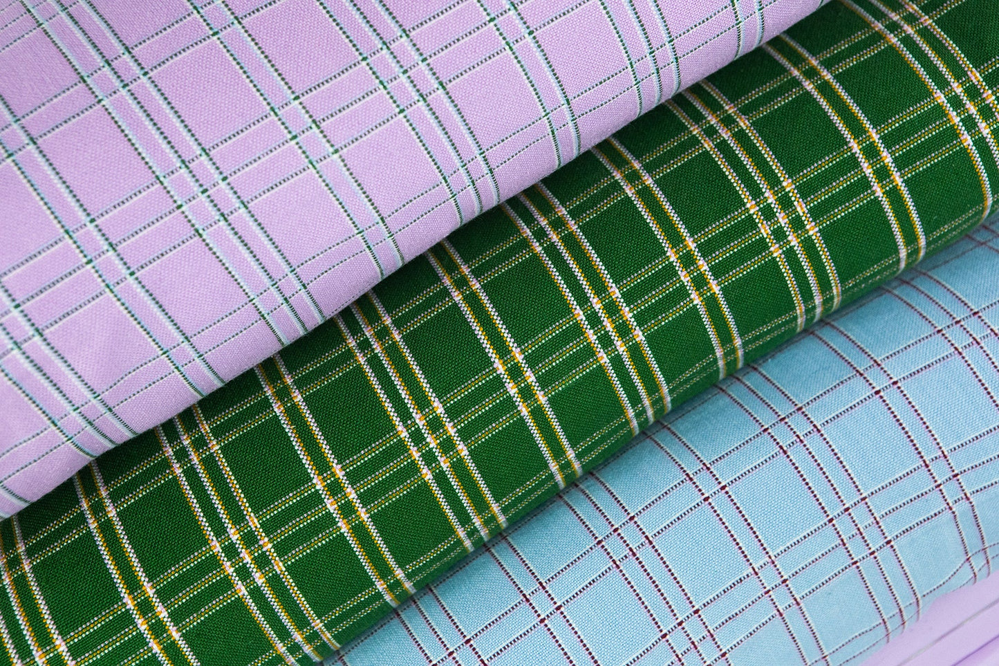 Chiapas Plaid Forest Green Pillow 20" x 20"