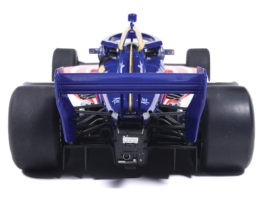 Dallara IndyCar #14 Santino Ferrucci "HFOT.Org" AJ Foyt Racing (Road Course Configuration) "NTT IndyCar Series" (2026) 1/18 Diecast Model Car by IXO Models