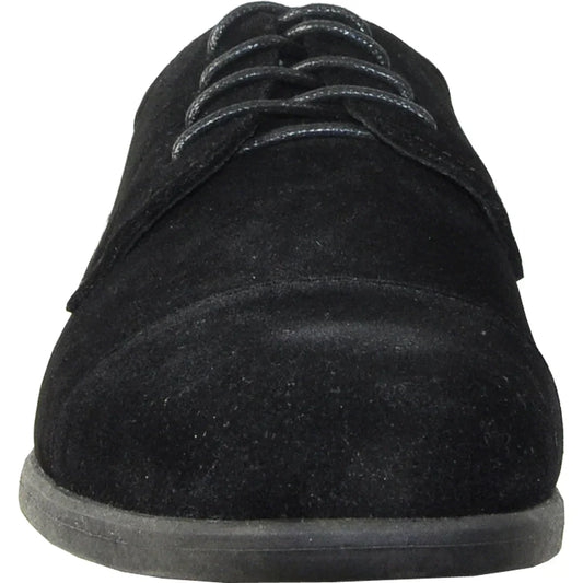 VANGELO Men Dress Shoe KING-4 Oxford Formal Tuxedo for Prom and Wedding