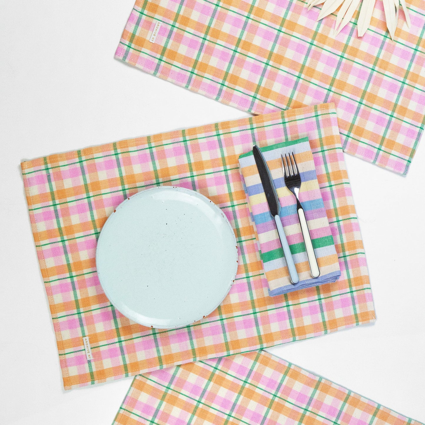 Marguerite Plaid Placemat