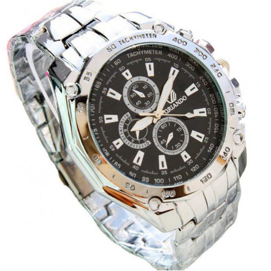 Fashion Men's Steel Strap Watch