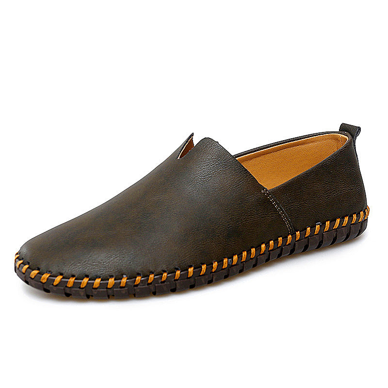 Men's Spring And Autumn Flat Beanie Shoes