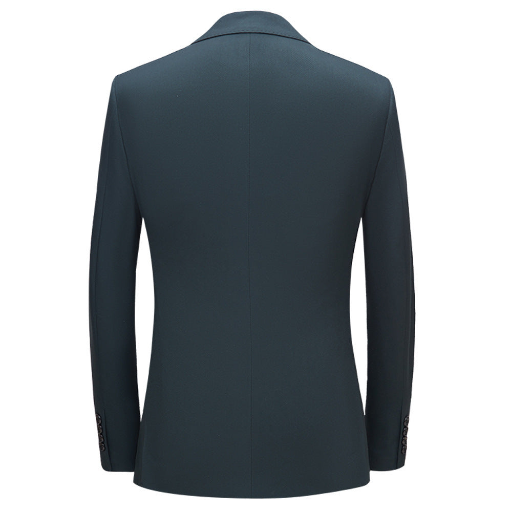 Men's Suit Korean-style Slim Fit Wedding Clothes Business Casual