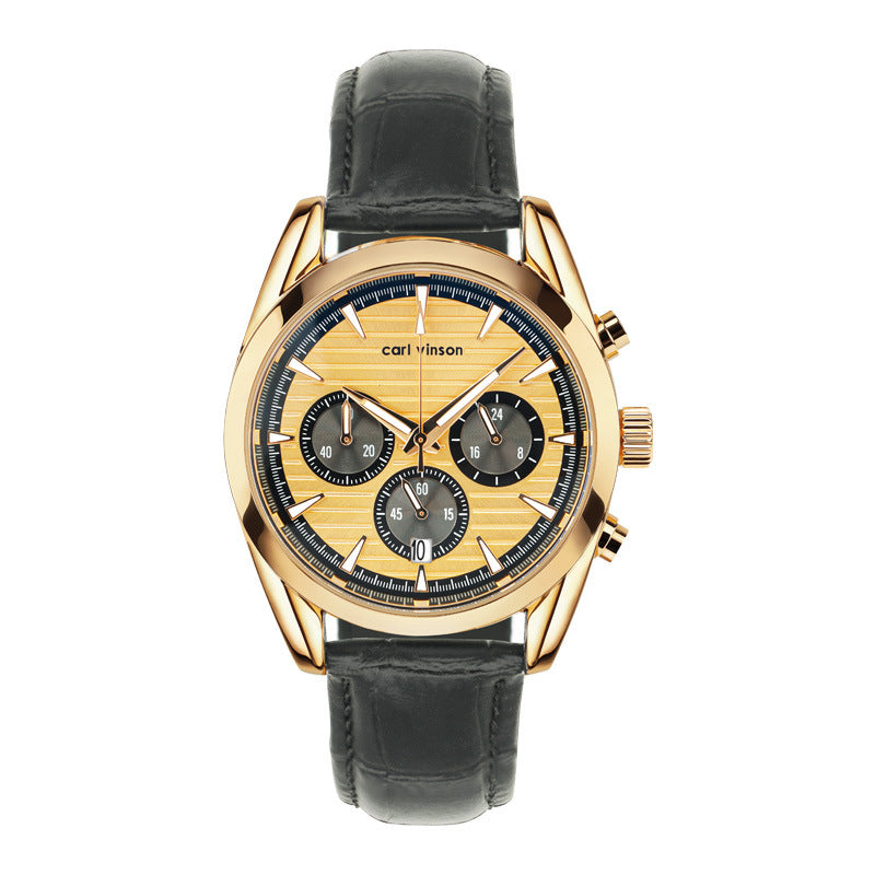 Men's Waterproof Luminous Quartz Watch