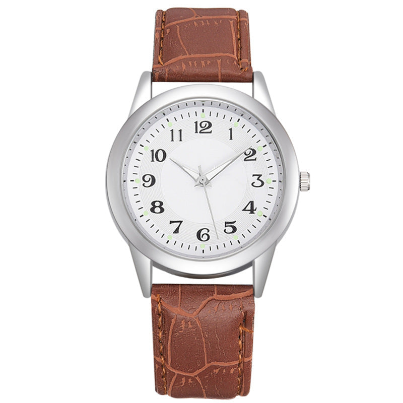 Men's Leather Belt Quartz Watch