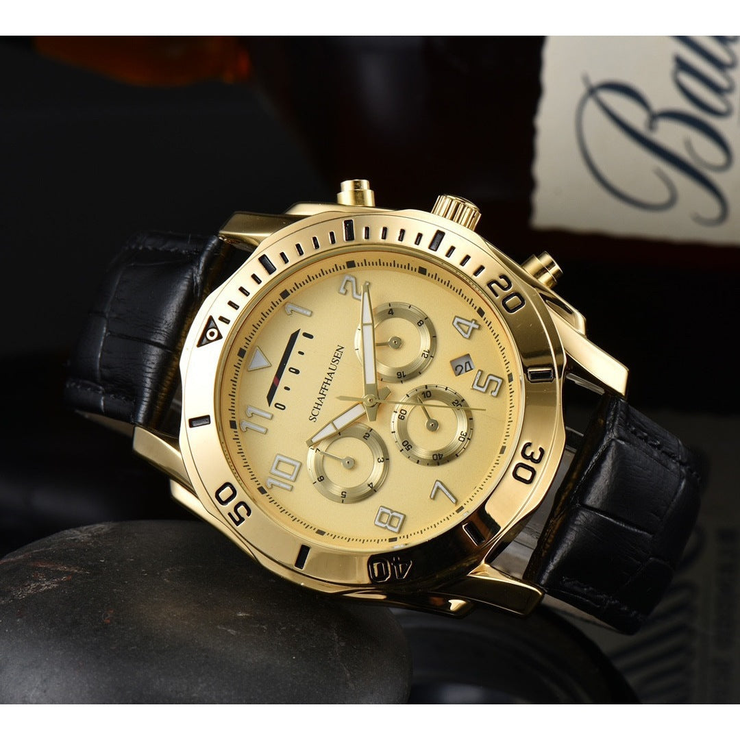 Six-pin Timing Full-function Quartz Men's Business