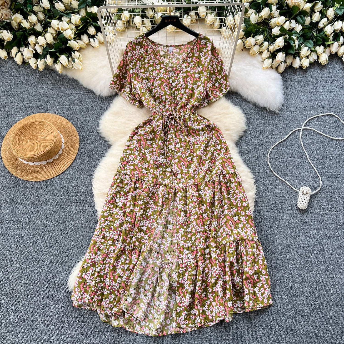 Fashion Retro Summer New Dress Women