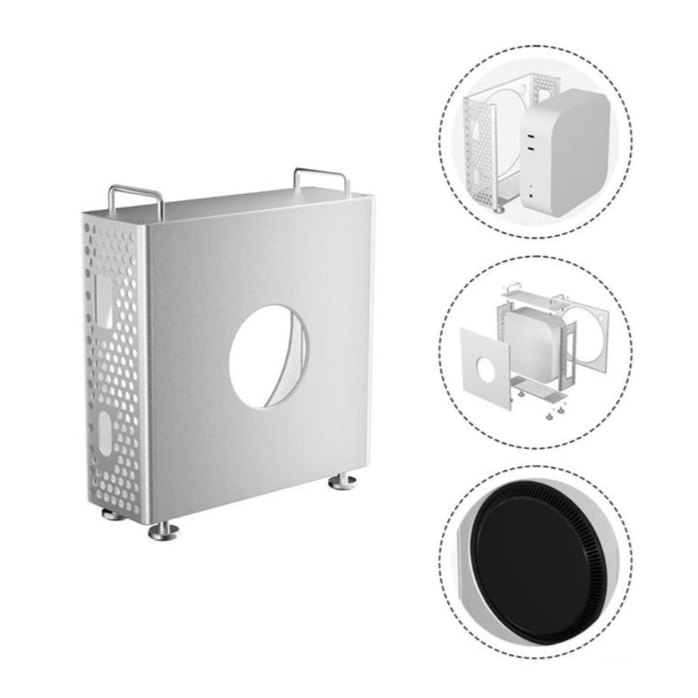 Aluminum Alloy Computer Stand Case For Mac Mini M4