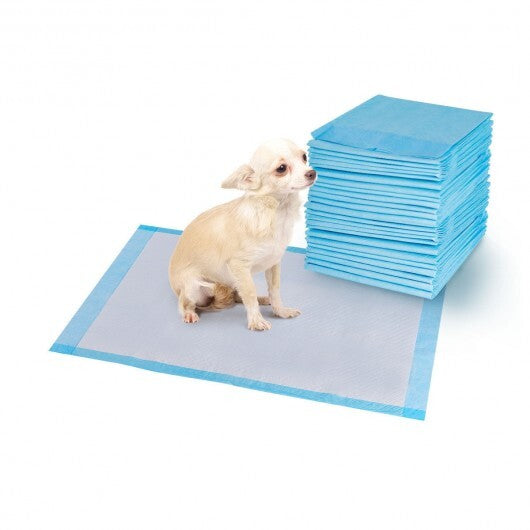150 Pieces 24 x 36 Inch Pet Wee Pee Piddle Pad-S - Color: Light Blue - Size: S