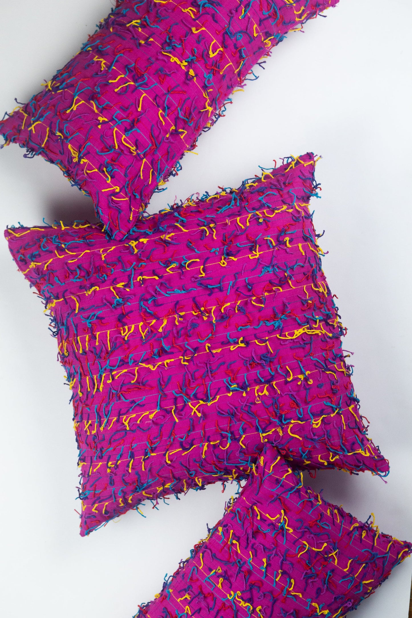 Rosa Shag Sqaure Pillow