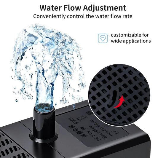 Water Pump Pet Cat Water Dispenser Anti Dry Burning Motor Replacement for Dog Cat Water Dispenser Drinking Bowl Pet Products