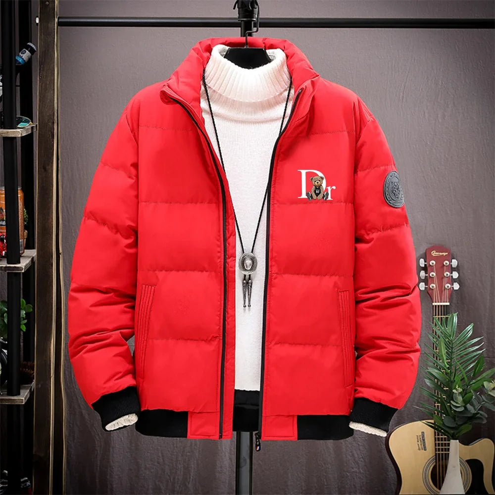 Winter Coats Men 2026 New Thick Warm Parkas Puffer Jackets Bomber Jackets Fashion Waterproof Designer Luxury Men Down Jackets