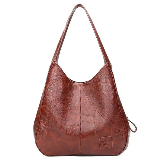 Vintage Leather Large Capacity Handbags Shoulder Bags Handbags Crossbody Ladies Hand Bags