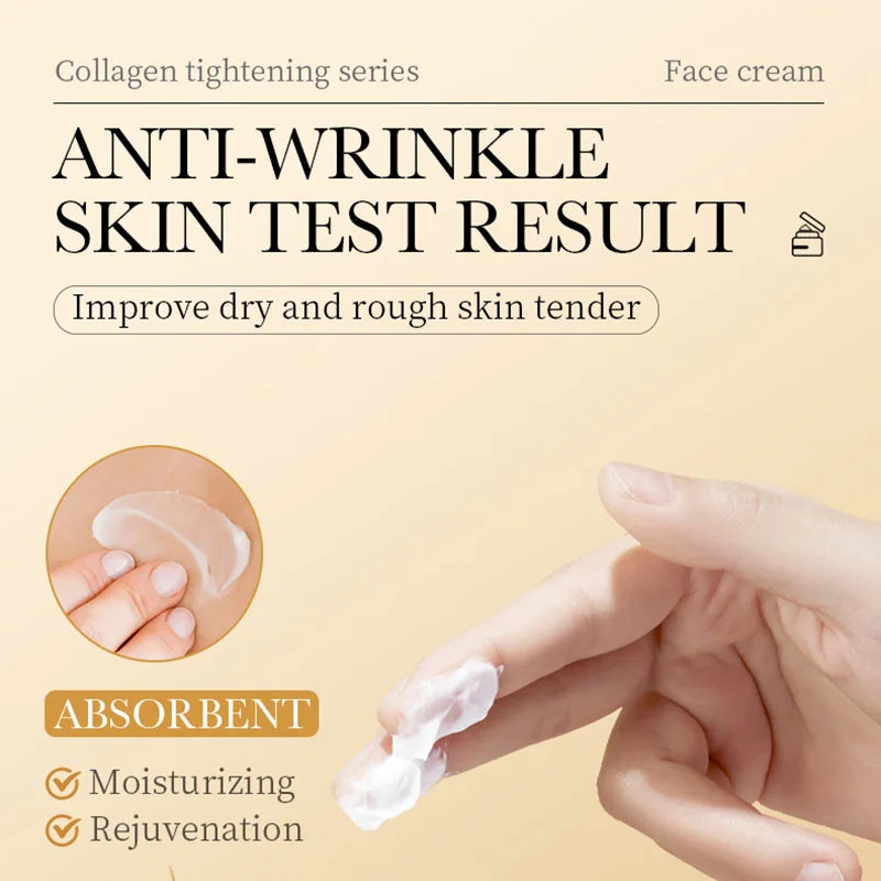 SADOER Collagen Anti-wrinkles Face Cream sknicare Moisturizing Hydrating Anti-aging Faical Cream Beauty Face Skin Care Products