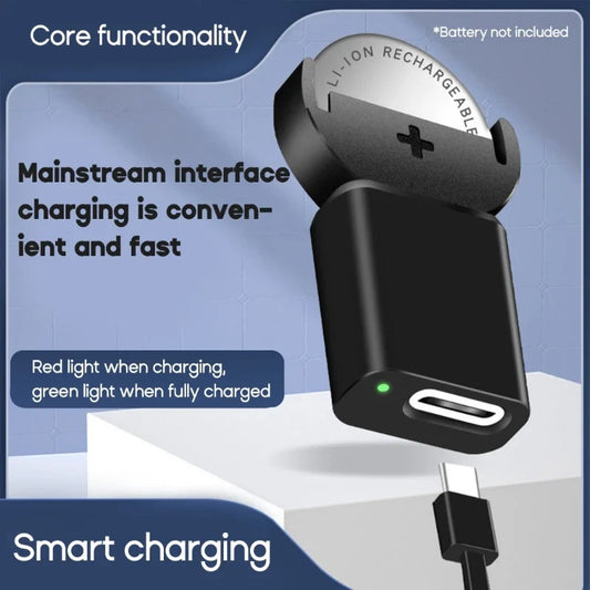 Fast Charging LIR2032 Charger Hot Sale For Car Key Electronic Toys Weight Scale Rechargeable Button Battery