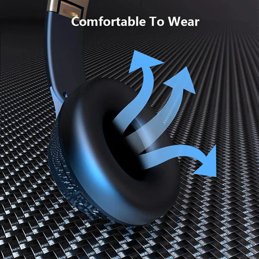 NNEOBA Wireless Bluetooth Headphone Black