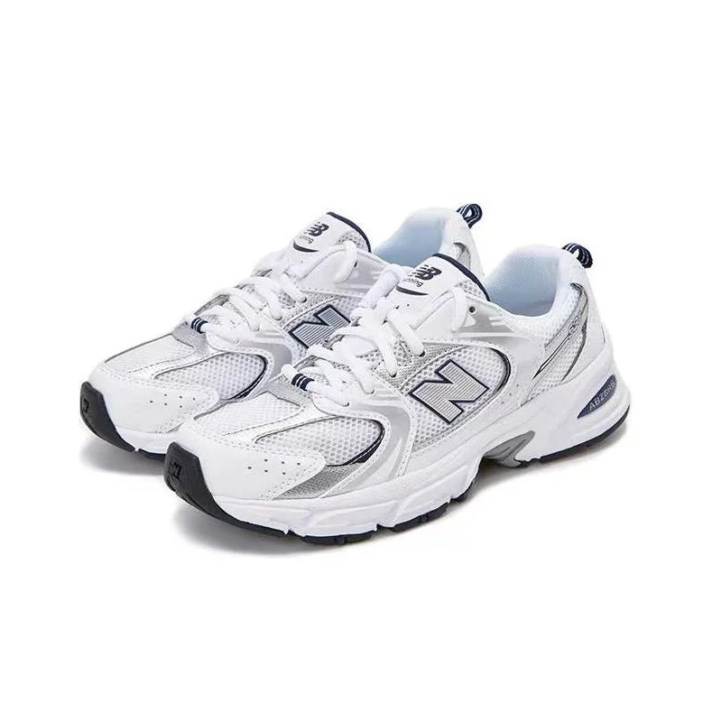 New Balance NB 530: Snug Fit, Comfortable, Cushioned, and Durable Women's Low-Top Casual Shoes in White GR530SB1