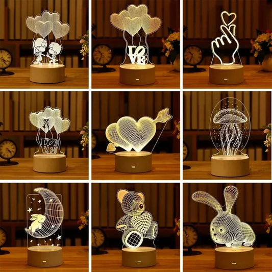 3D Artisitc Light with Stand