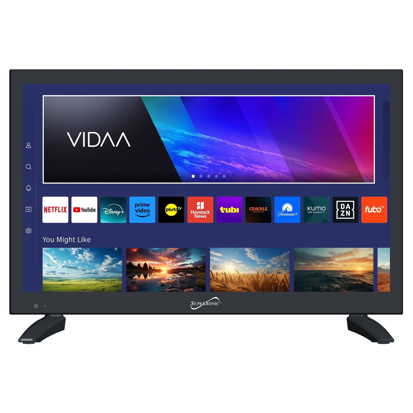 SuperSonic 19 Inch Vidaa ELED Smart TV