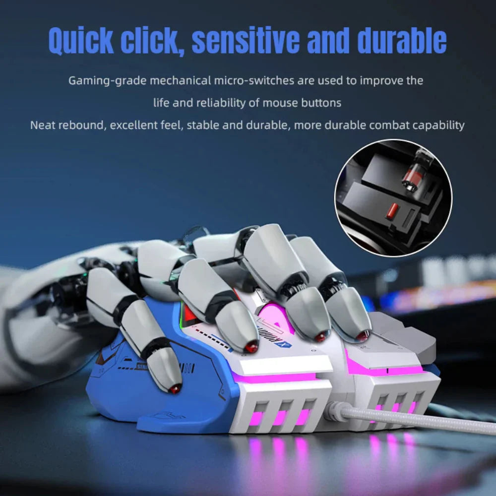 12800 DPI RGB USB Gaming Mouse