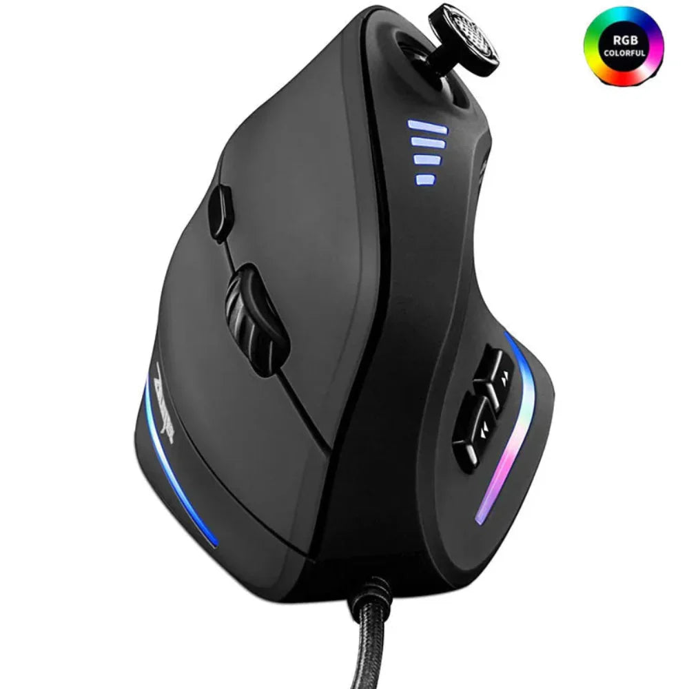 Vertical Wired Joystick Gaming Mouse
