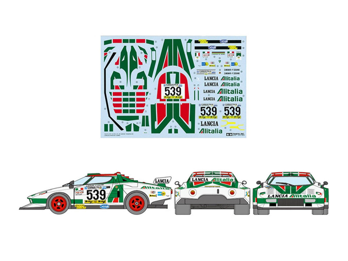 Model Kit Lancia Stratos Turbo 1/24 Scale Model by Tamiya