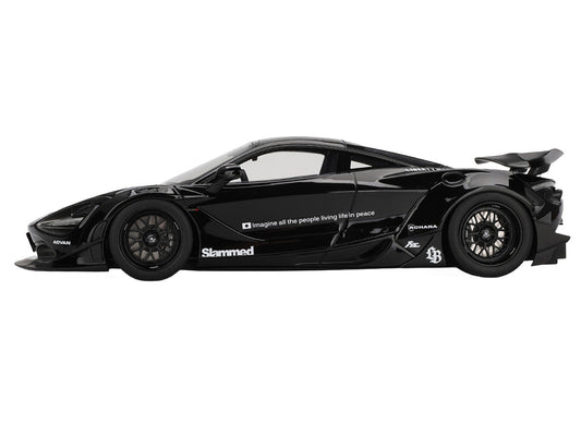 McLaren 720S "LB-Works" Black "Tokyo Auto Salon 2024" 1/18 Model Car by Top Speed