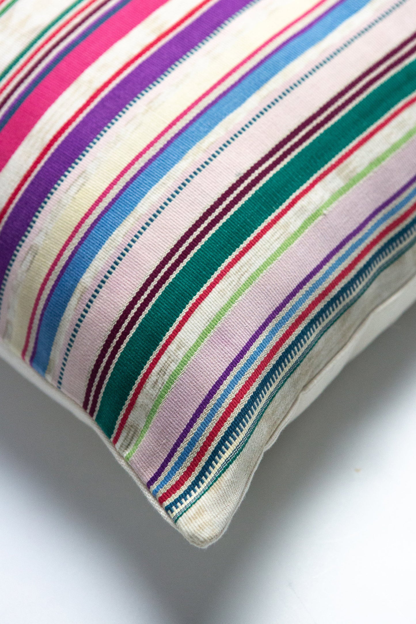 Vintage Luna Striped Pillow