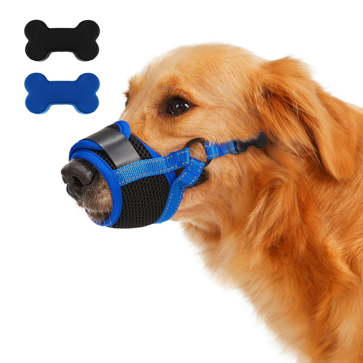 New Cotton Dog Muzzle, Anti-Bite And Anti-Accidental Eating Dog Muzzle, Adjustable Dog Mask, Pet Supplies Factory Direct Supply Wholesale