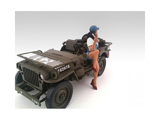 Lady Mechanic Jessie Figure for 1/18 Scale Models by American Diorama