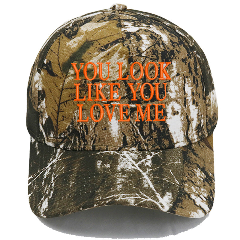 Embroidered Color-Block Casual Baseball Cap For Men And Women