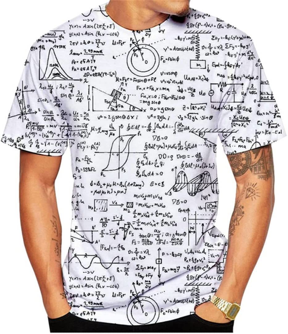 Summer 3D Digital Printing Men's And Women's Loose Short-sleeved T-shirt
