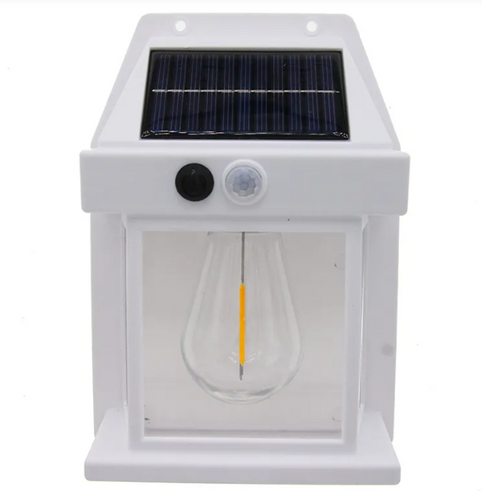 Tungsten Solar Wall Light