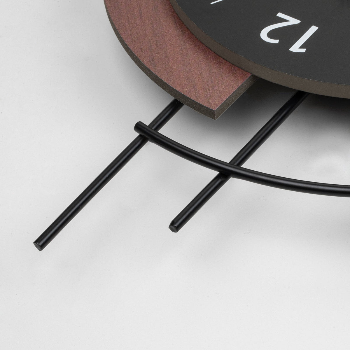 Modern Metal Wall Clock Geometric Decorative Pendulum Home Decor