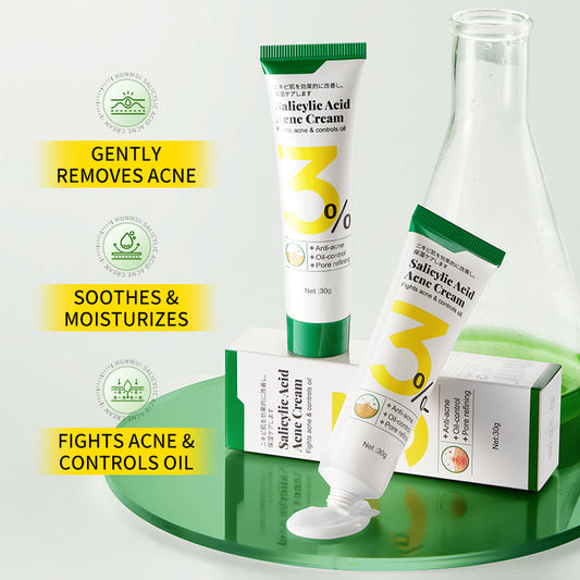 HUNMUI Salicylic Acid Acne Cream 30g