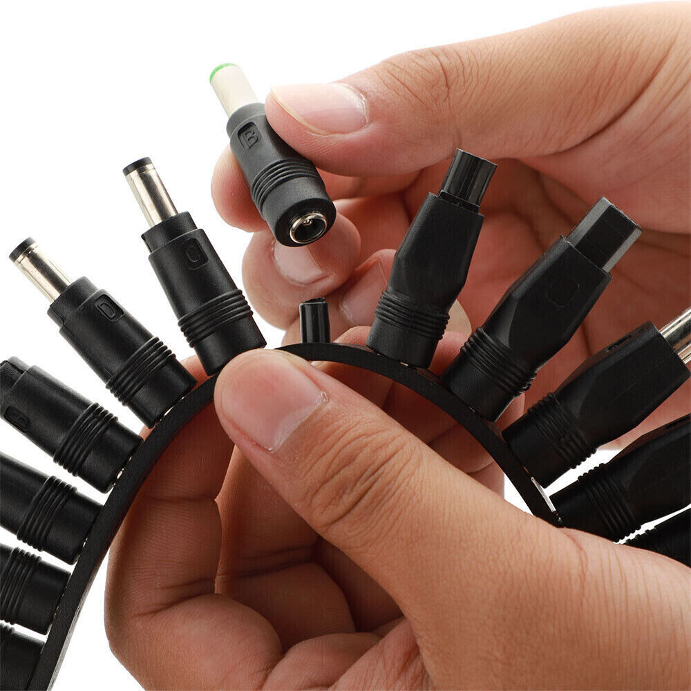 96W 34 Sizes Heads Adapter Universal AC DC Power Supply Charger Multi Laptop PC