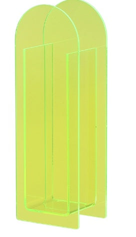 Acrylic Vase Transparent Colorful Living Room Dry Flower Geometric Flower Vase