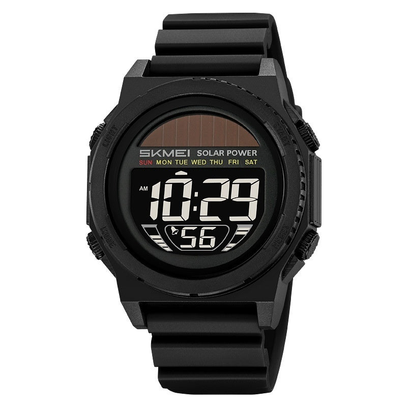 Fashion Solar Multifunctional Waterproof Watch