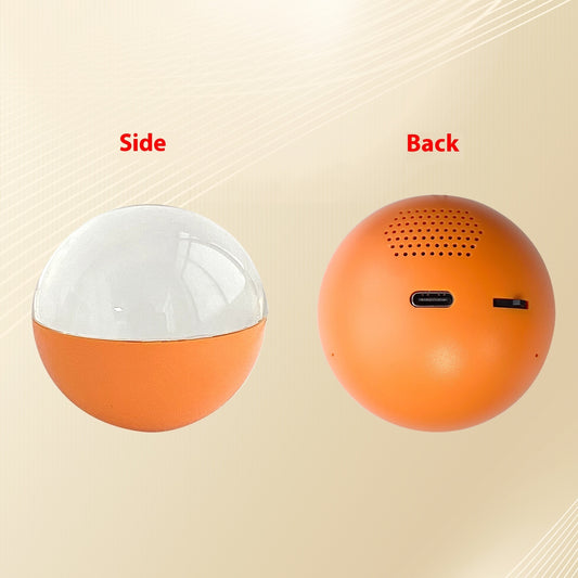 Fashionable And Personalized Electronic Ball Video Player 3D Video Crystal Ball DIY Memory Art Glass Ball Lamp Spherical Pixel Display 2.7inchs Screen 4GB Videos Player For Gift