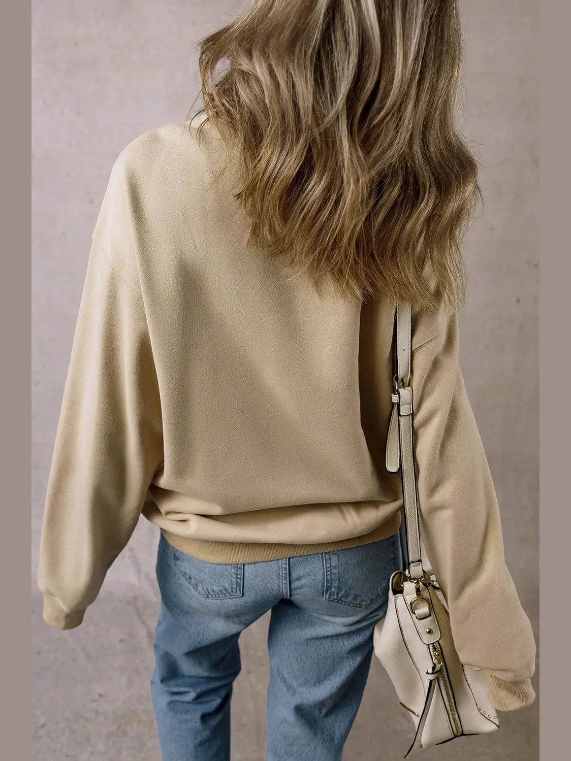 Women Santa Graphic Round Neck Long Sleeve Sweatshirt