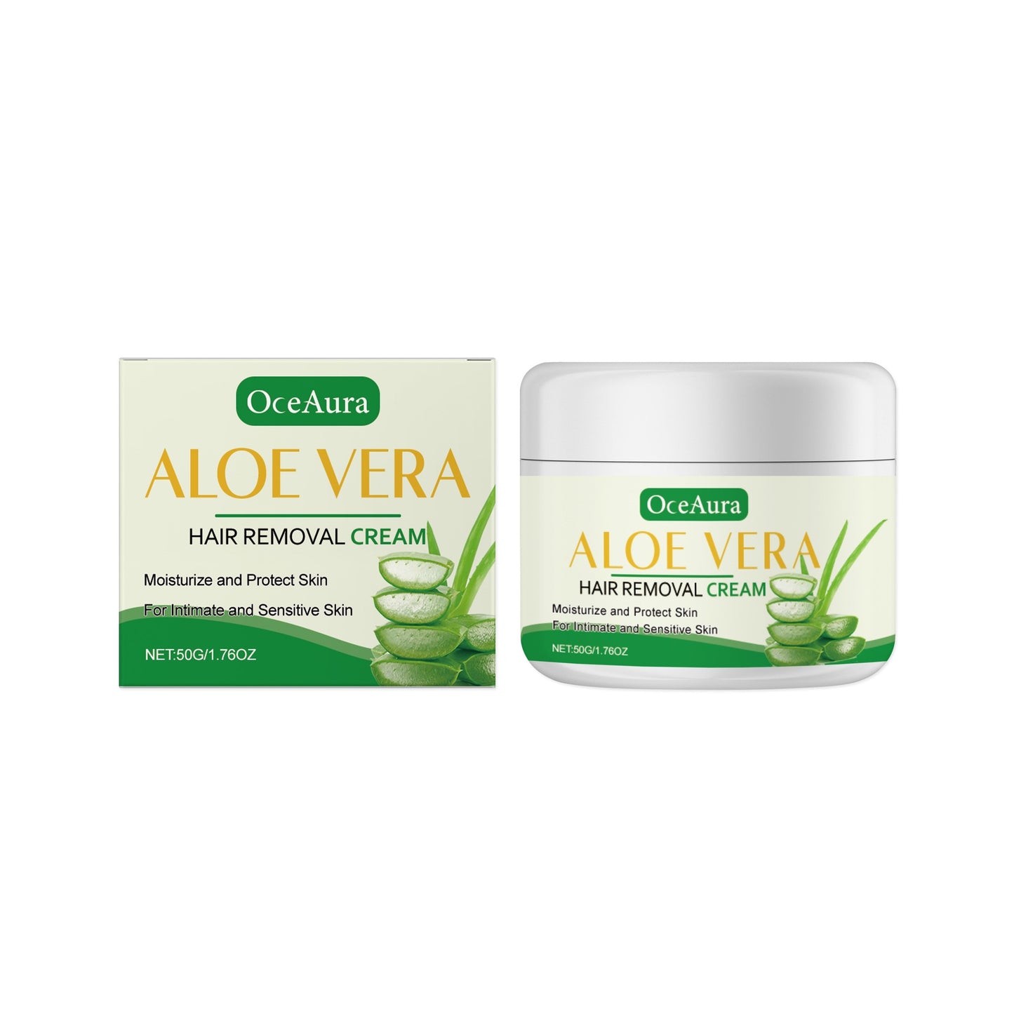 Aloe Vera Moisturizing Hair Removal Cream