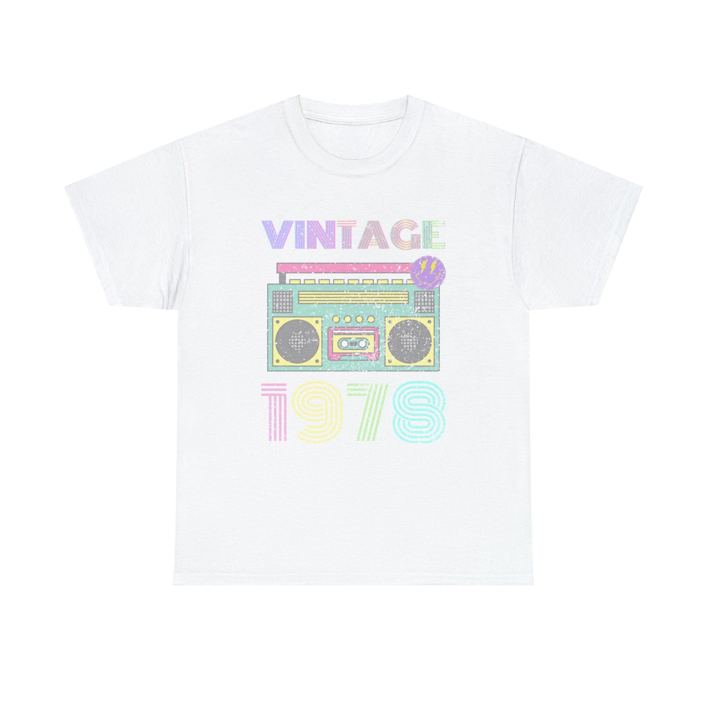 Mens Vintage 1978 Theme T-Shirt