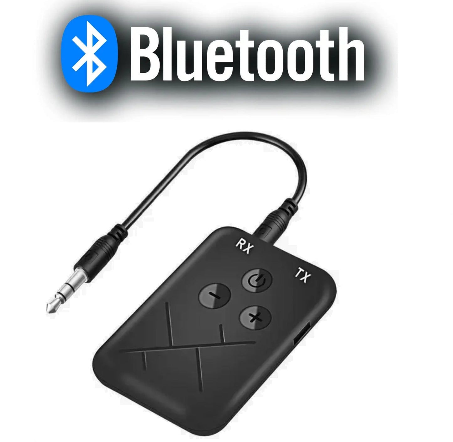 Wireless 2-in-1 Bluetooth 5.0 Receiver Transmitter Adapter Audio 3.5mm Jack Aux