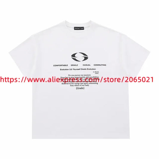 Grailz Unisex Casual T-Shirt with Boomerang Print