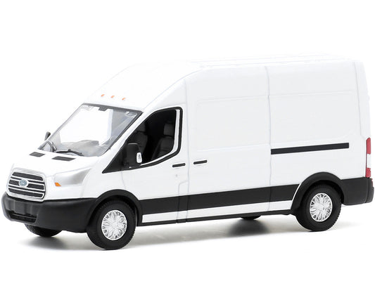 2015 Ford Transit High Roof Van Oxford White "Route Runners" Series 1 1/64 Diecast Model by Greenlight