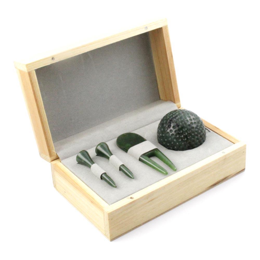 Golf Tee Box Set with Ball