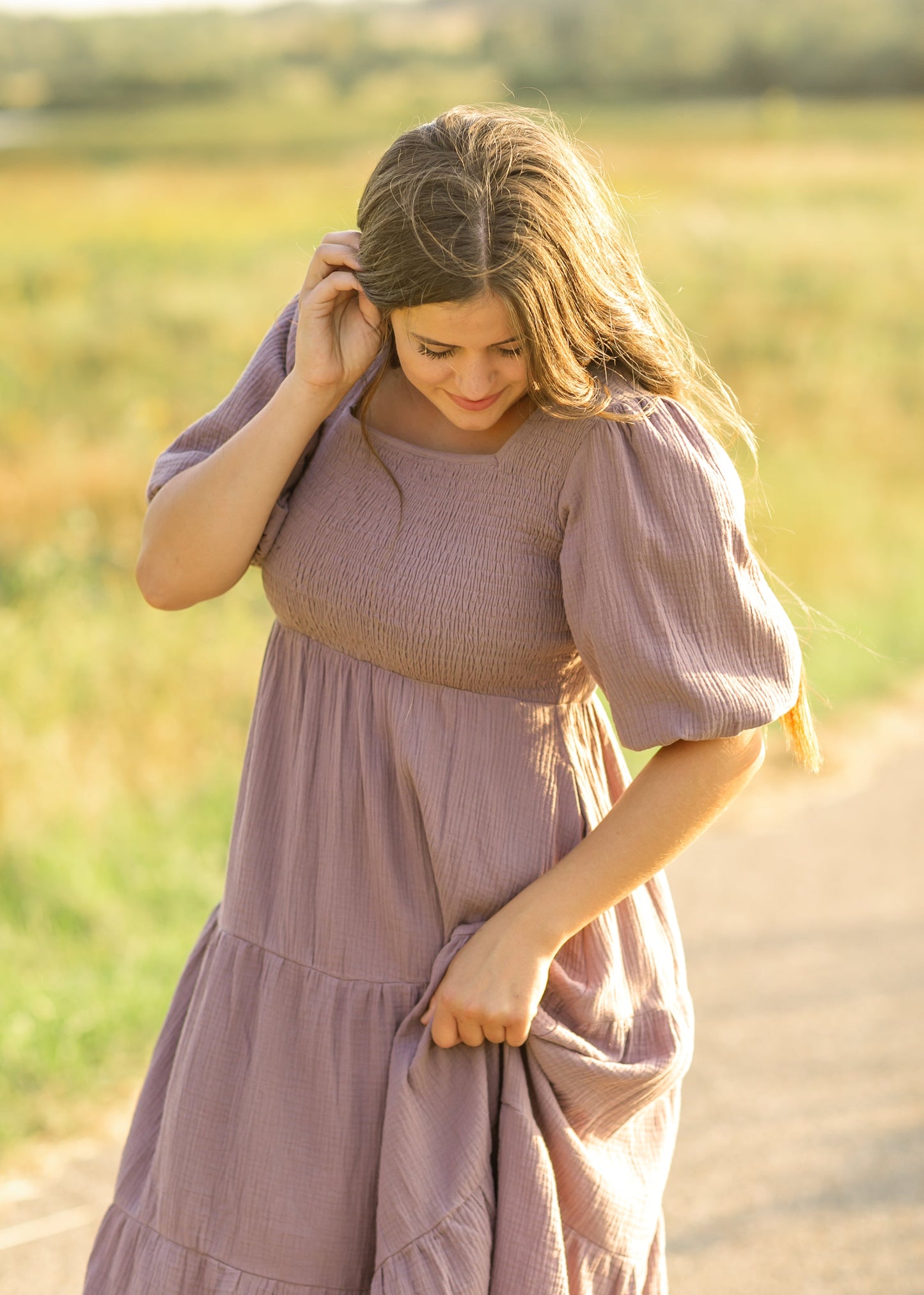Kayleen Gauze Maxi Dress - FINAL SALE
