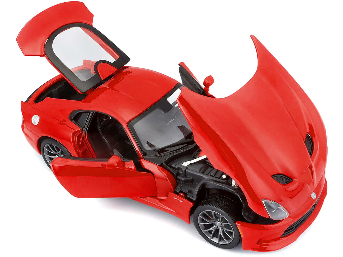 2013 Dodge Viper GTS SRT Red 1/18 Diecast Model Car by Maisto
