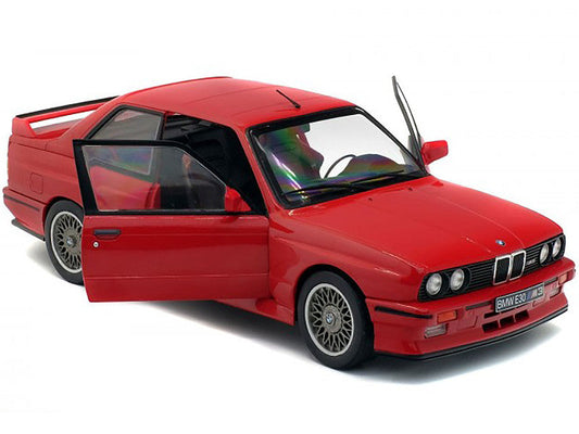 1986 BMW E30 M3 Red 1/18 Diecast Model Car by Solido