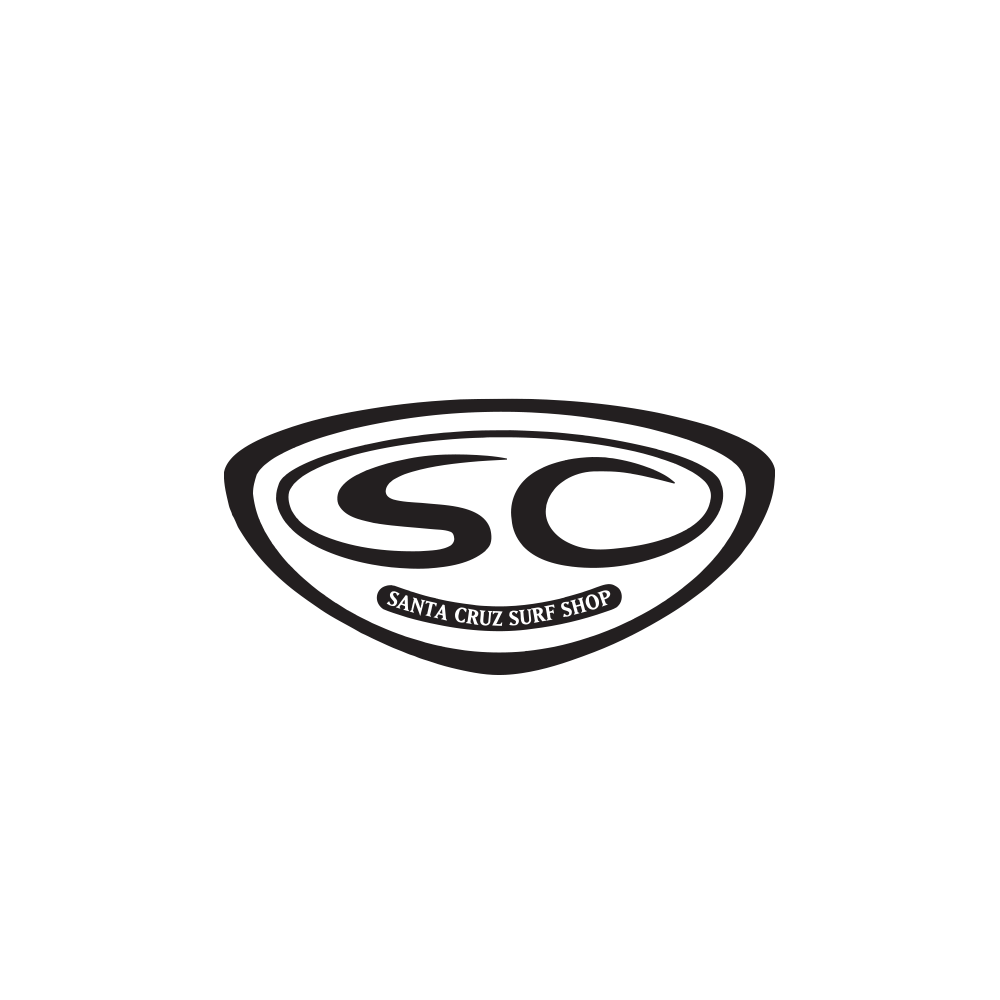 Santa Cruz Surf Shop Shield Medium Sticker